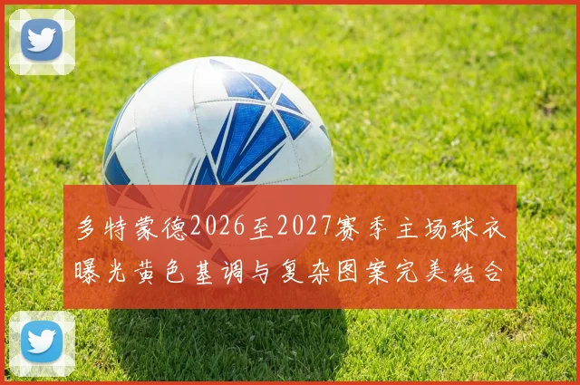 多特蒙德2026至2027赛季主场球衣曝光黄色基调与复杂图案完美结合